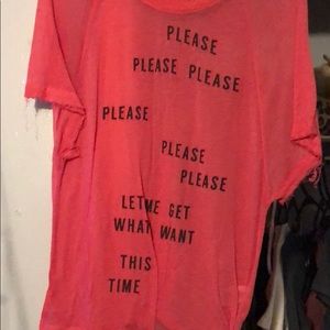 A shirt from a bethany mota collection